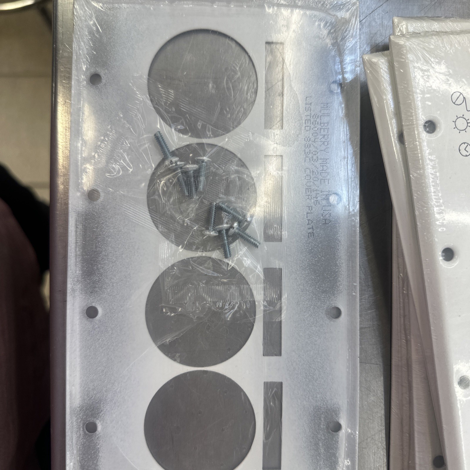 km2st-4g timer plate for 4 timers for intermatic km2st-1g timer