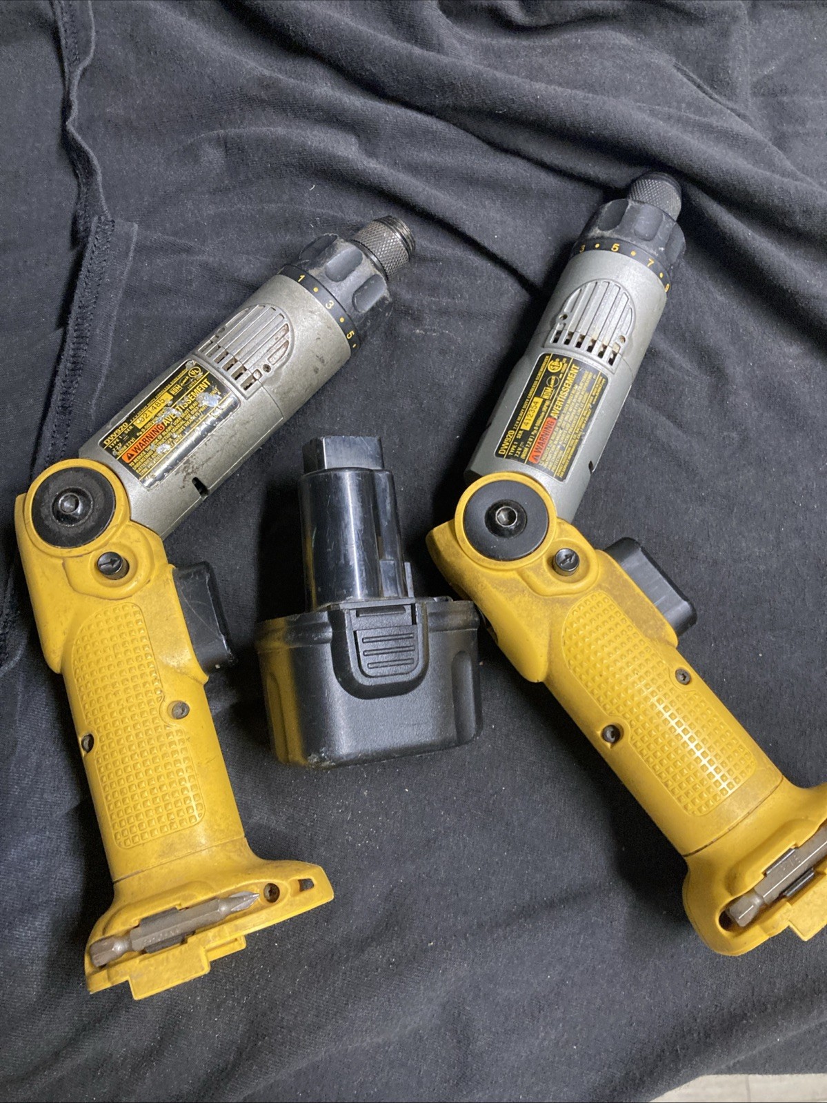Two DeWalt Drills