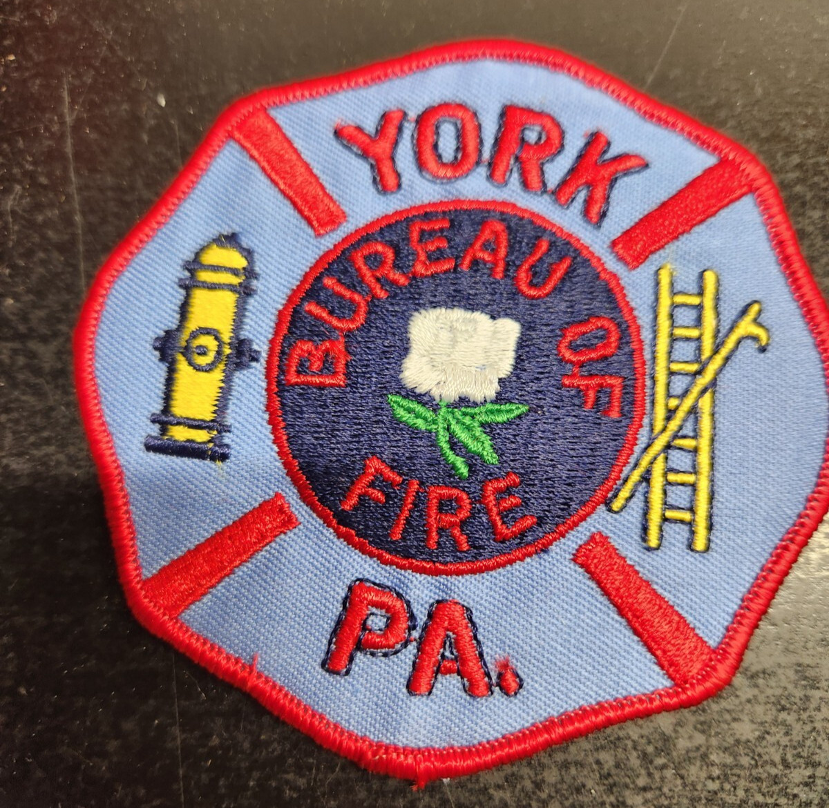 Vintage York Pennsylvania Fire Department Patch