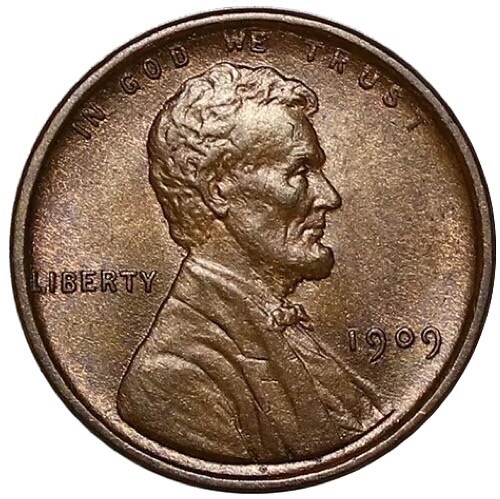 1909 V.D.B. Lincoln Wheat Cent Penny 1c Coin Collectible SOLID BU SUPER NICE!