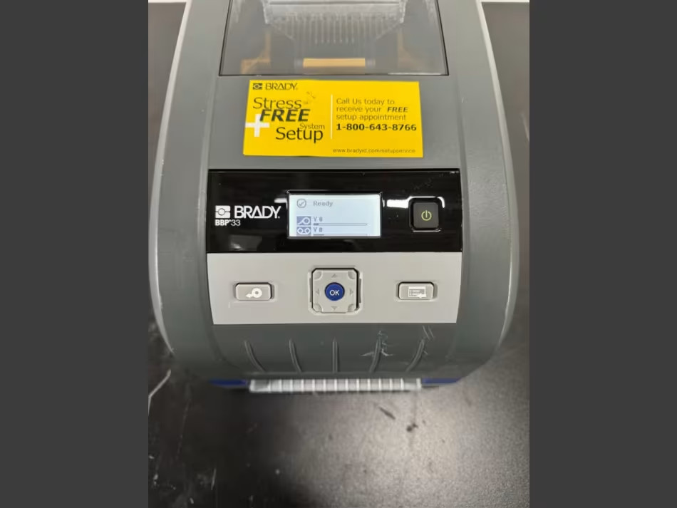 Brady BBP33 Industrial Label Printer