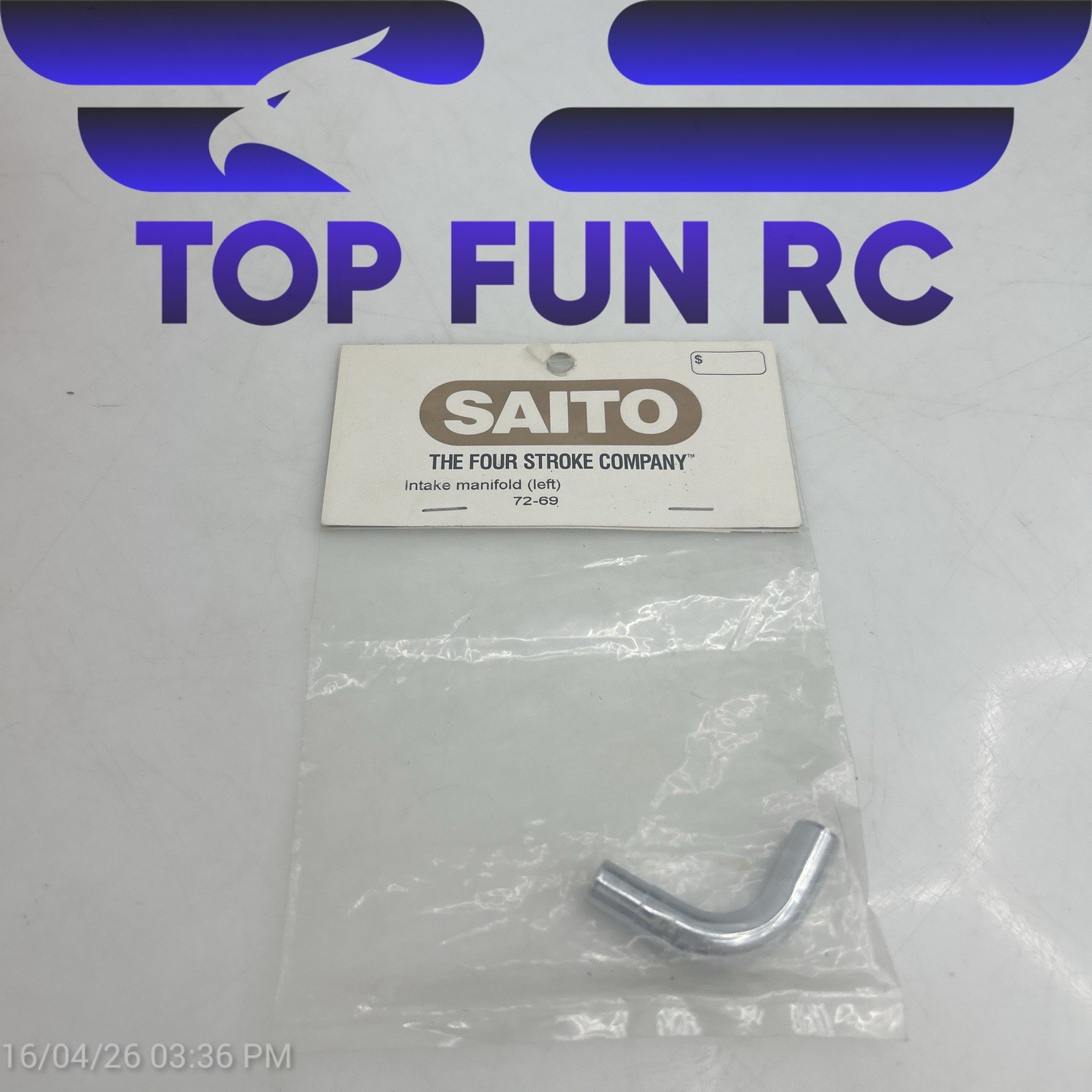 Original SAITO 4-stroke Intake Manifold Q AA LL YY
