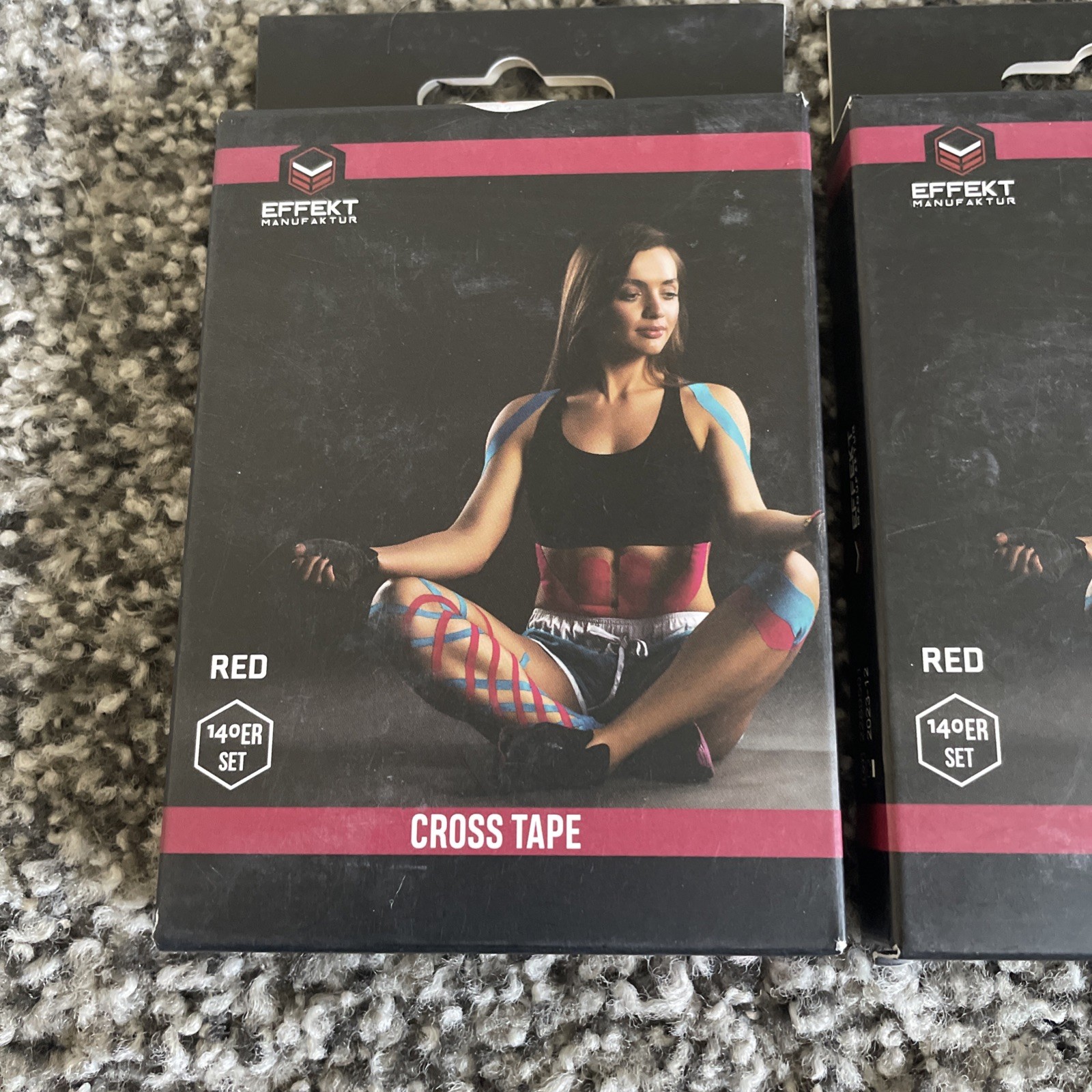 Effekt Cross Tape Grid Extra Strong Red 3 Packs!