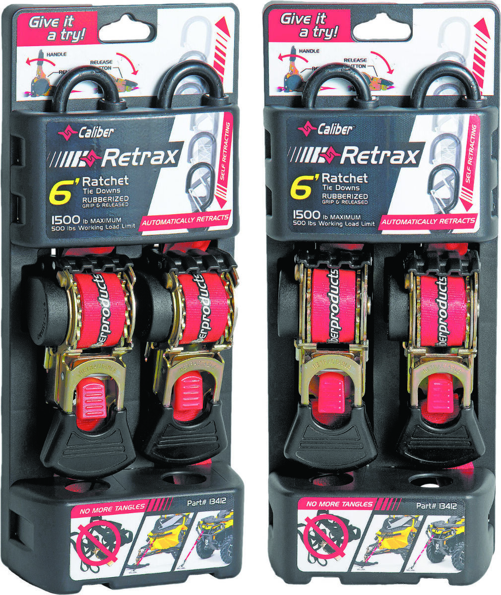 Caliber13412 Retrax Retractable Strap with 2” hook