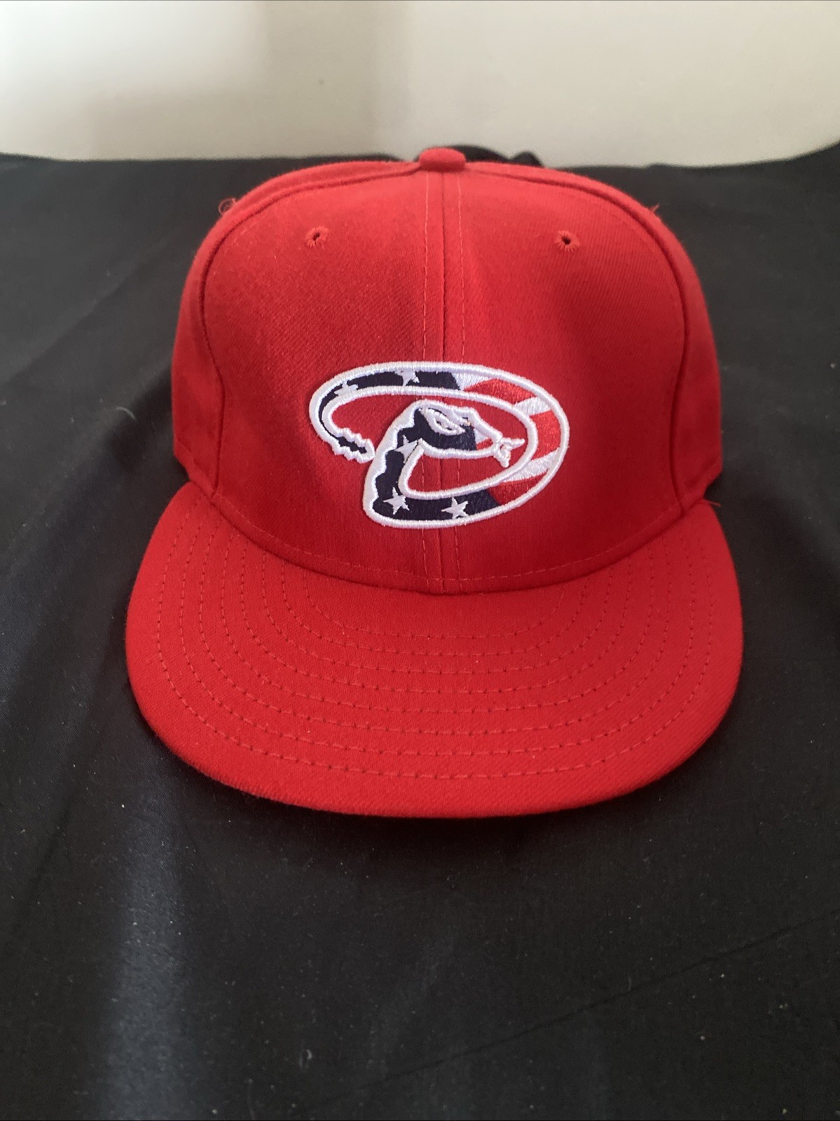 Glenn Sherlock September 11, 2009 Diamondbacks Game Used Hat Stars & Stripes GU2