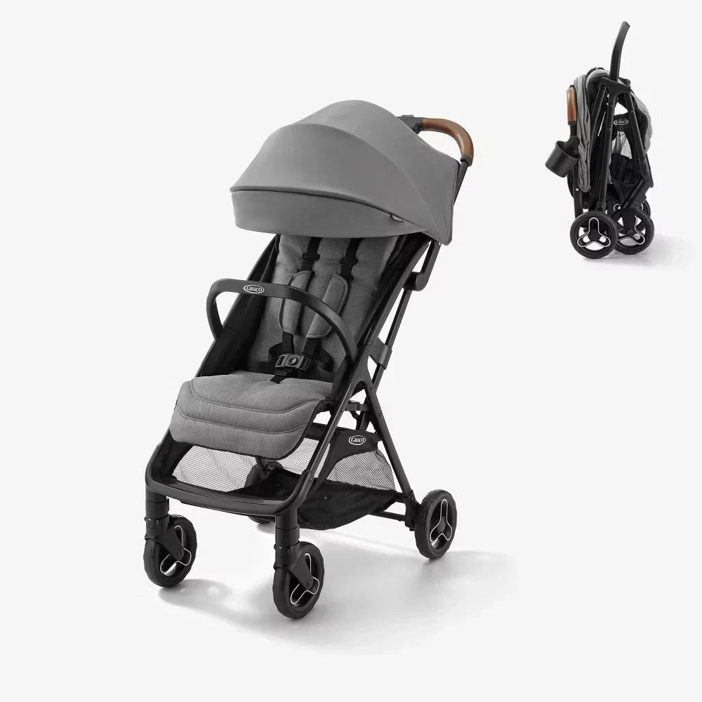 Graco Ready2Jet Compact Stroller Auto Fold Lightweight Travel Airplane