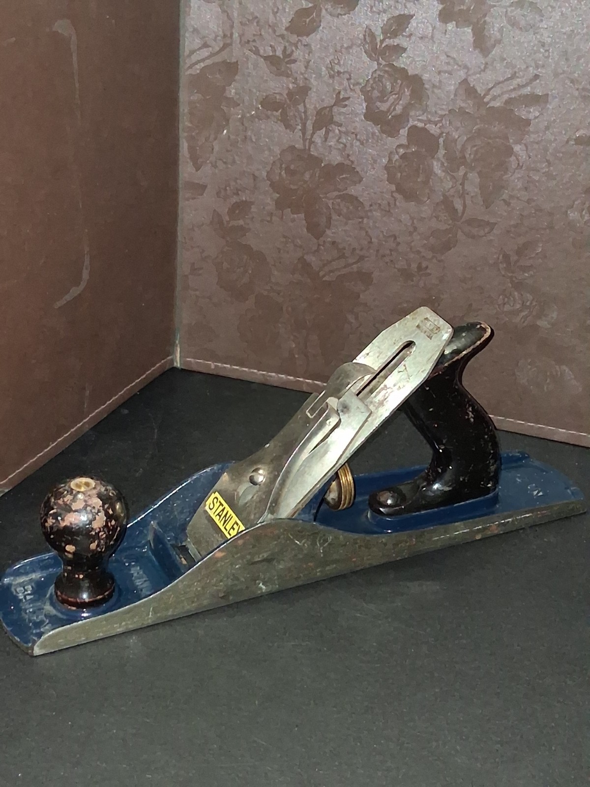 Vtg Stanley Bailey No. 5 Wood Plane 14" Smooth Bottom