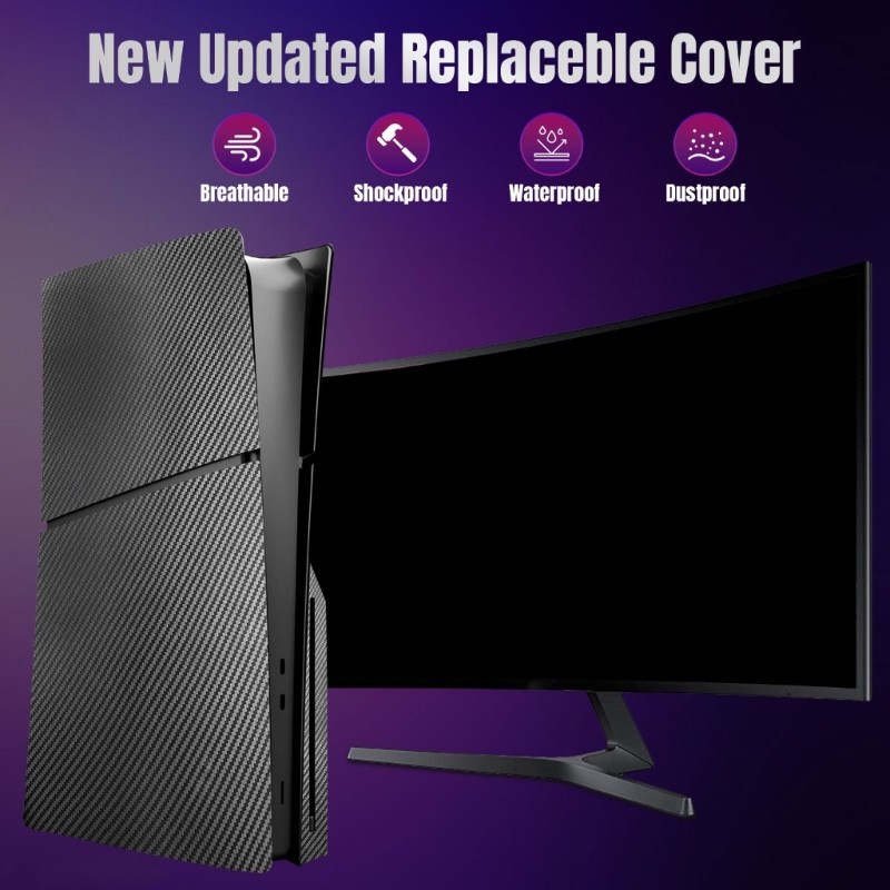 Replacement Shell for Slim Disc Version Hard Faceplate Protector Cover