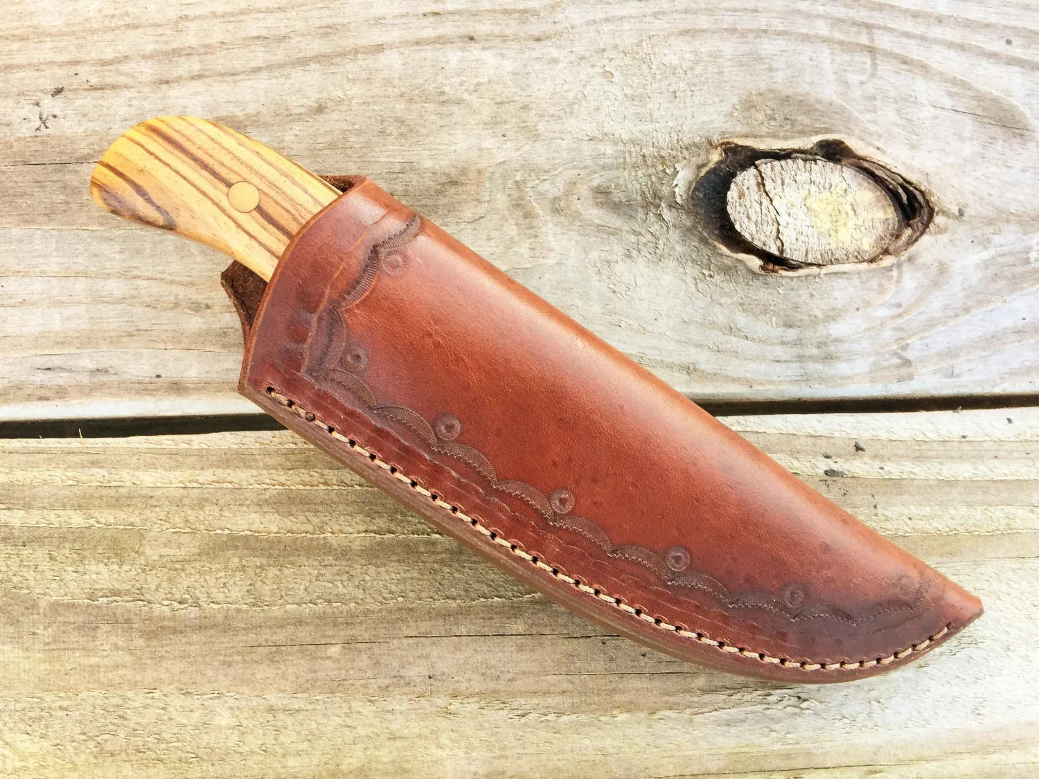 Leather Knife Sheath - Large B1
