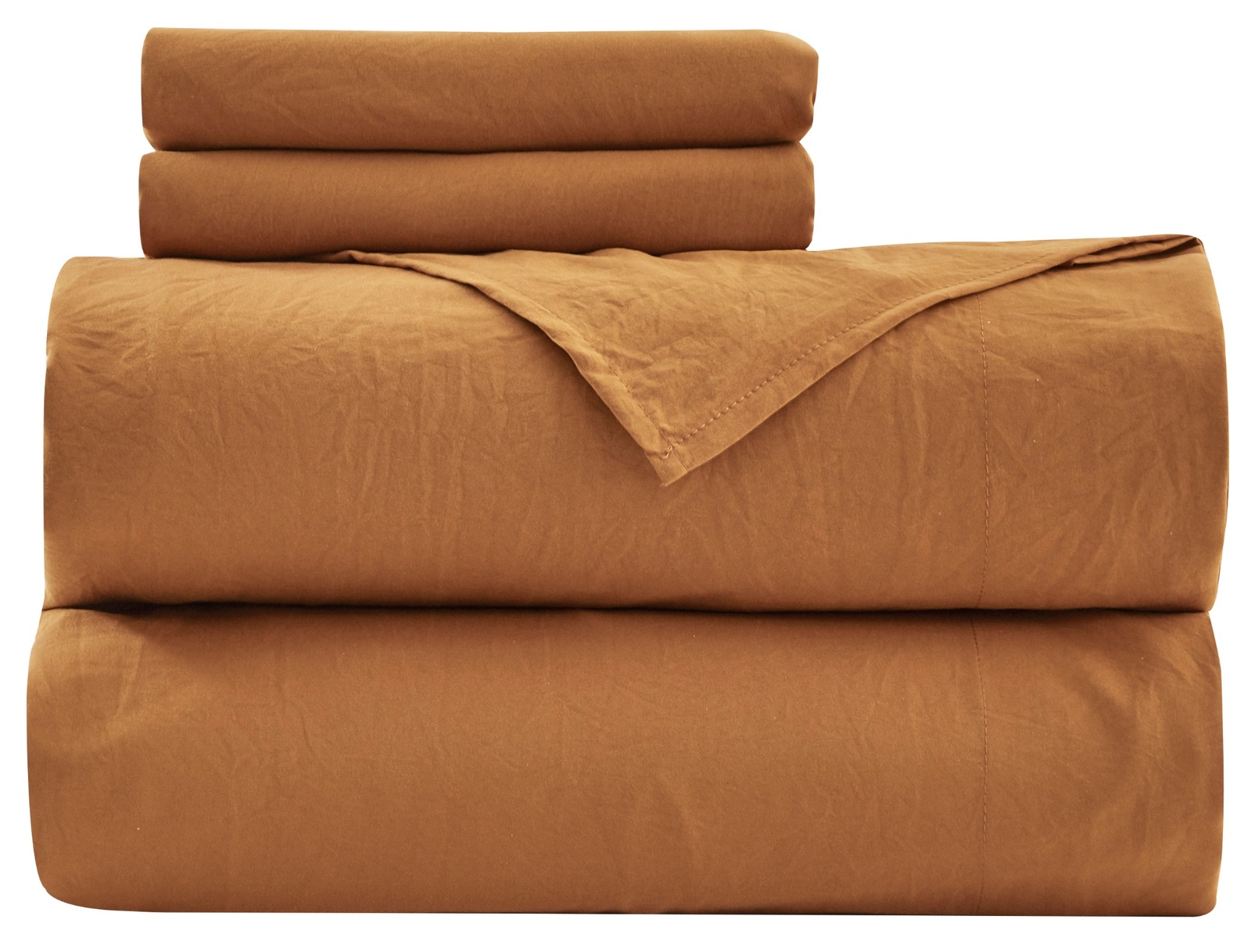 Chezmoi Collection Soft Washed Brushed Microfiber Deep Pocket Sheet Set