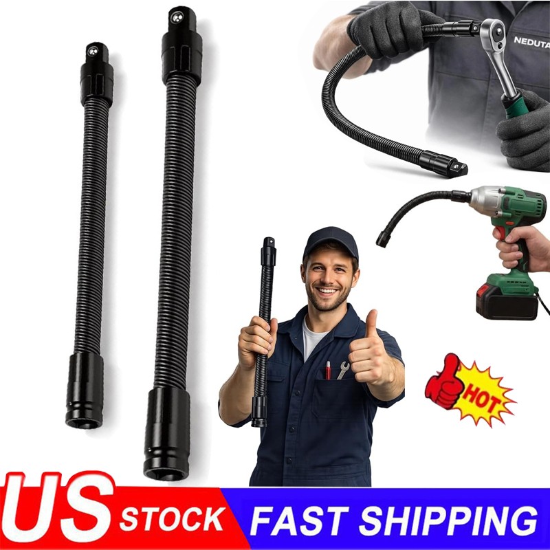 1/2 Flexible Shaft Extension Extender Torque Socket Ratchet Spanners Electric