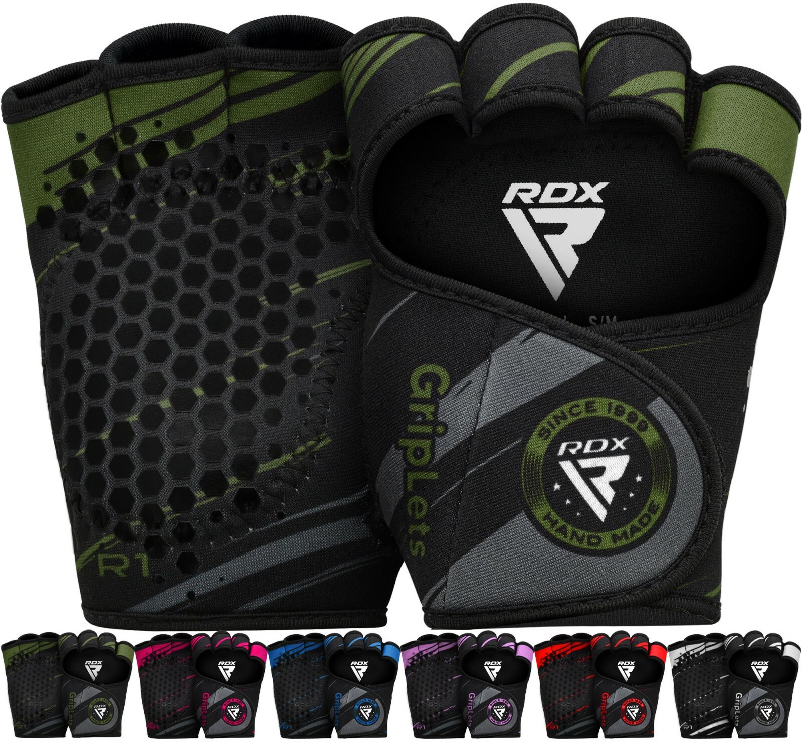 Weight Lifting Gloves by RDX, Gym, Workout Gloves for Men, Fitness Training
