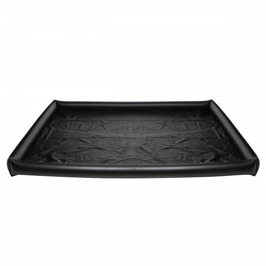 Nuru Inflatable Vinyl Massage Sheet Passion USA Shipping Black No Mess Easy Clea