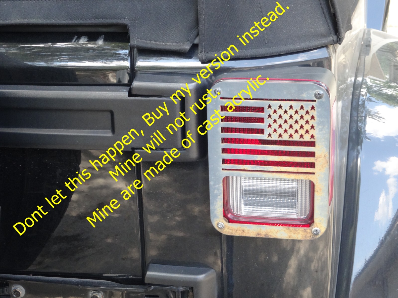 Leopard print Tail light covers / fits 07-18 jeep Wrangler / JK