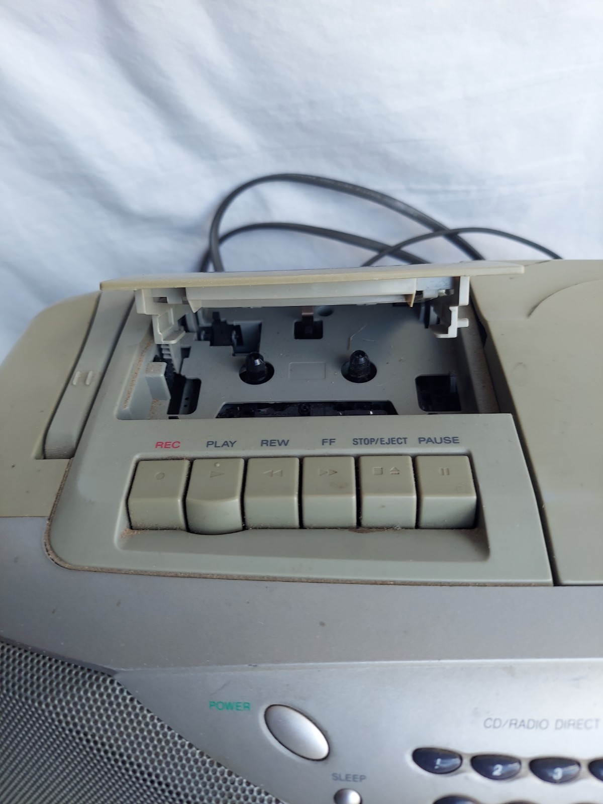 Sony CFD-S26 Jam Box CD Cassette AM/FM Radio Tested
