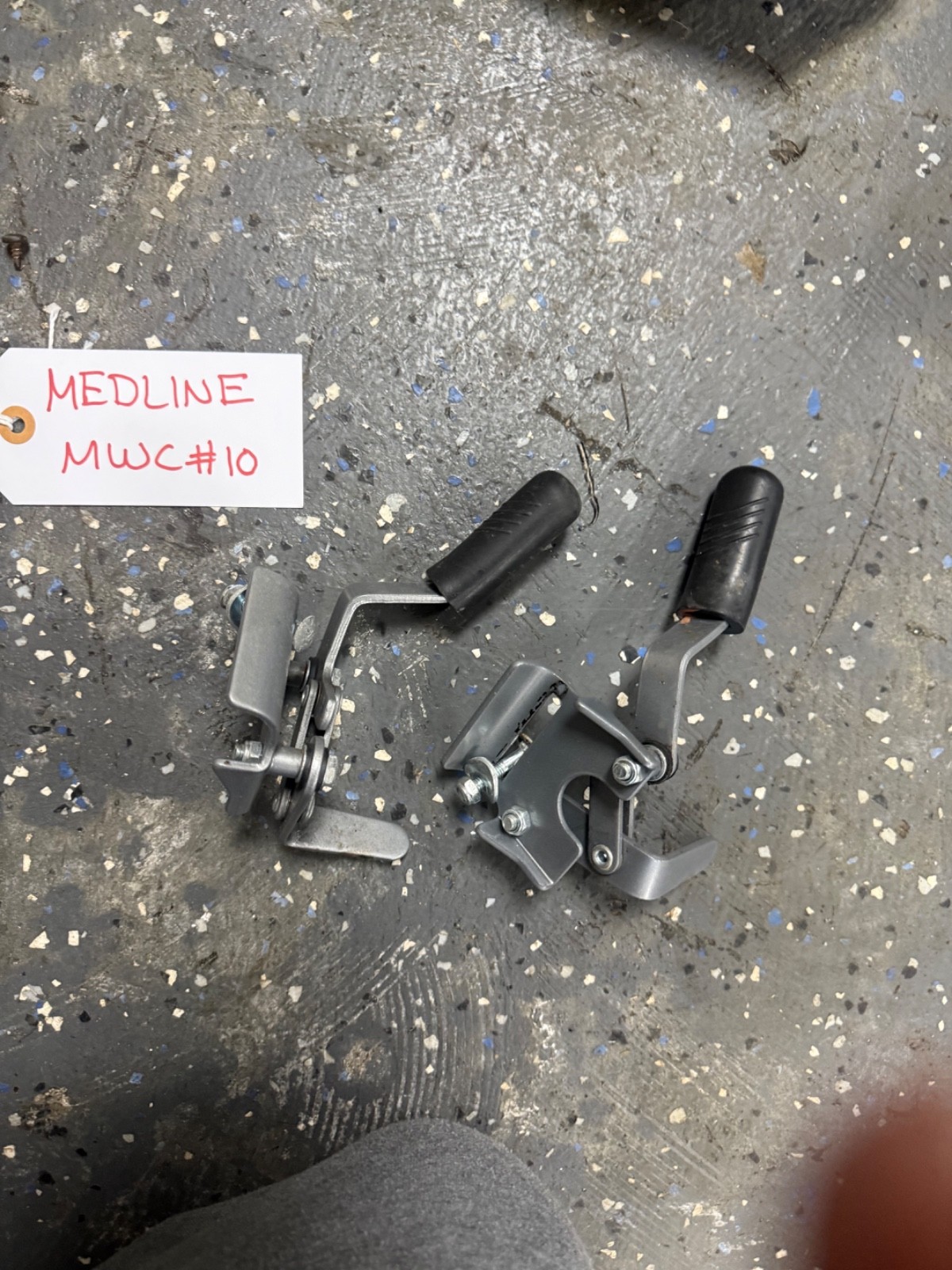 Medline Manual Wheelchair Left & Right Side Brakes