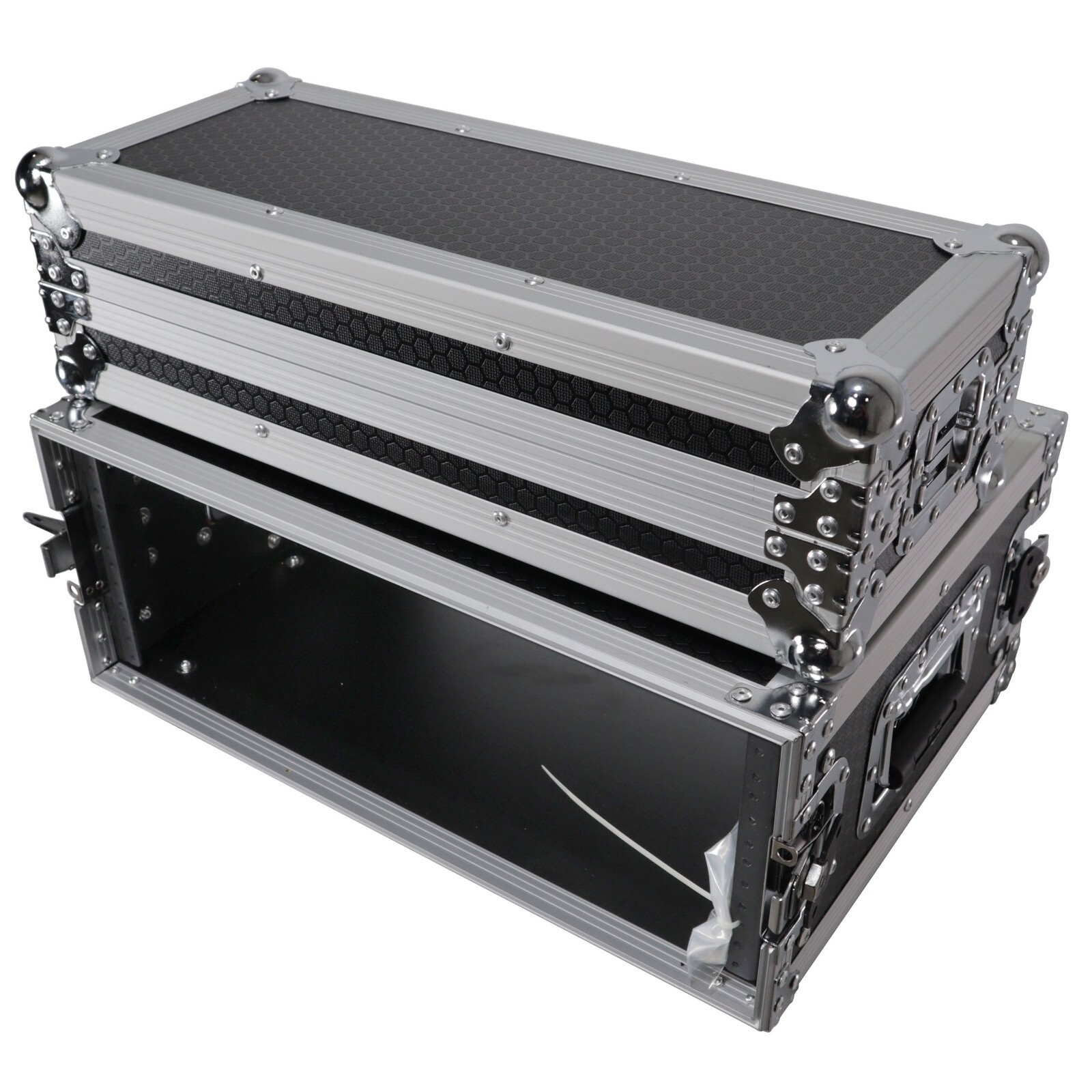 ProX X-4UE 4 Space ATA Rack Road Case 14" deep DJ Effects Case by Prox