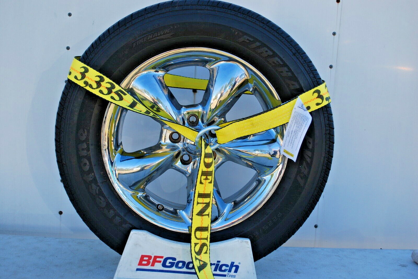 Side Mount Wheel Lasso Tiedown for Tow Dolly USA MADE Towing Wrecker Supplies y
