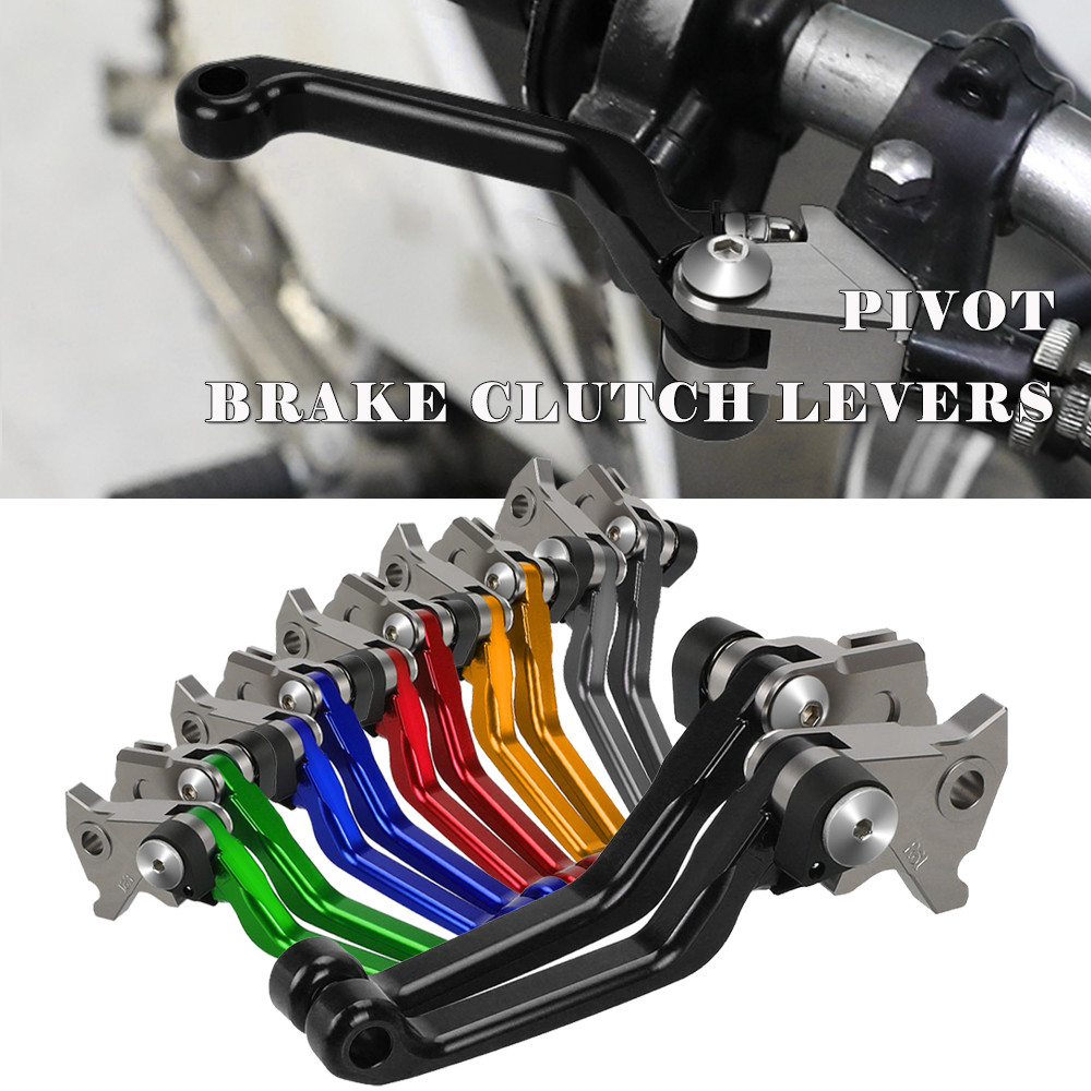 Pivot Brake Clutch Levers For YAMAHA YZ125/250 YZ250/426/450F YZ125/250X YZ250FX