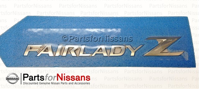GENUINE NISSAN 2009-2017 370Z JDM Z34 FAIRLADY Z EMBLEM BADGE NEW OEM