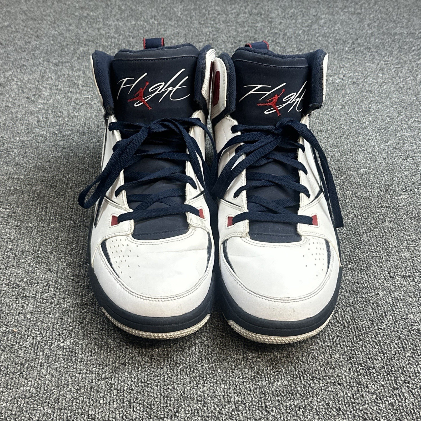 NIKE AIR JORDAN SC-2 WHITE-OBSIDIAN BLUE-GYM RED "USA" SZ 15 [454050-107]
