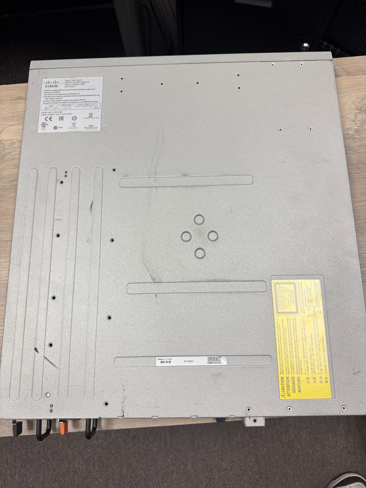 Cisco Systems ASA-5555-X Adaptive Security Firewall Appliance with 8-Port Device