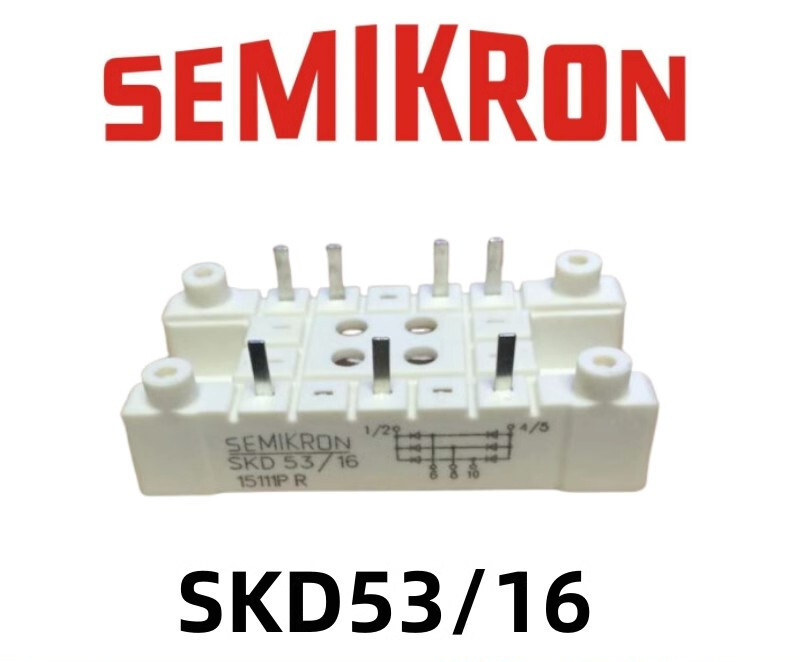 SEMIKRON SKD53/16 Rectifier Bridge Module Semiconductor Module 53A1600V