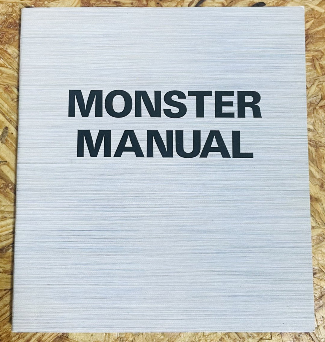 Relics Ankoku Yosai Monster Manual for Nintendo Famicom Disk System 1987 BTC-RCJ