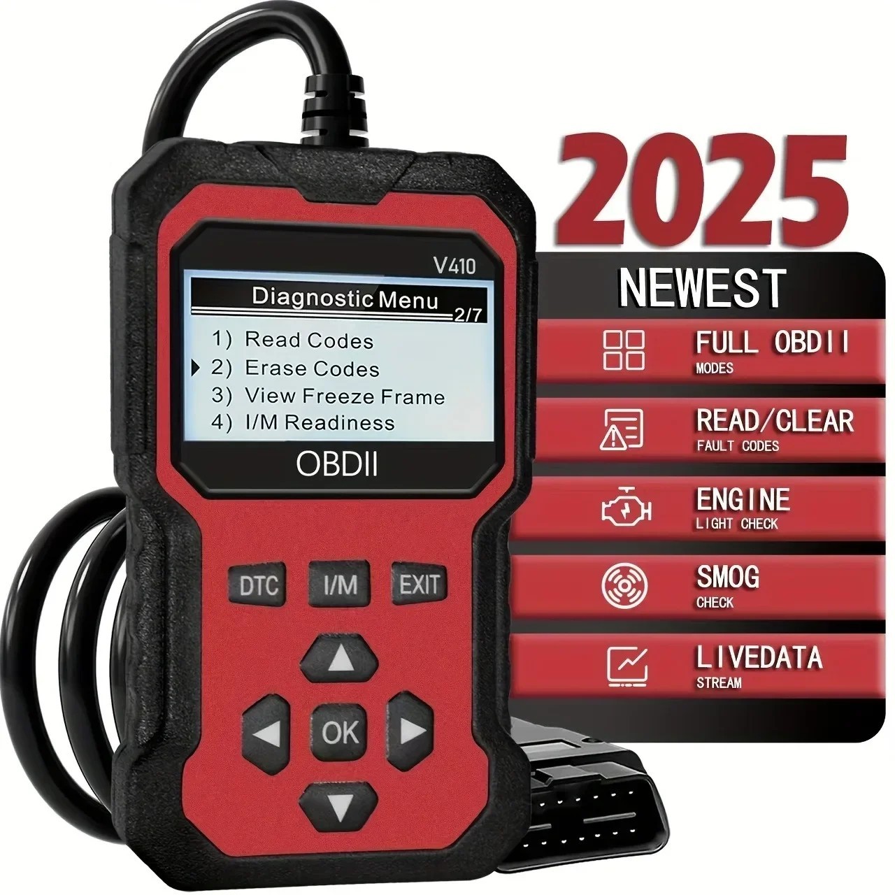 OBD2 Scanner - Car Engine Fault Code Reader Diagnostic Tool | UK Seller