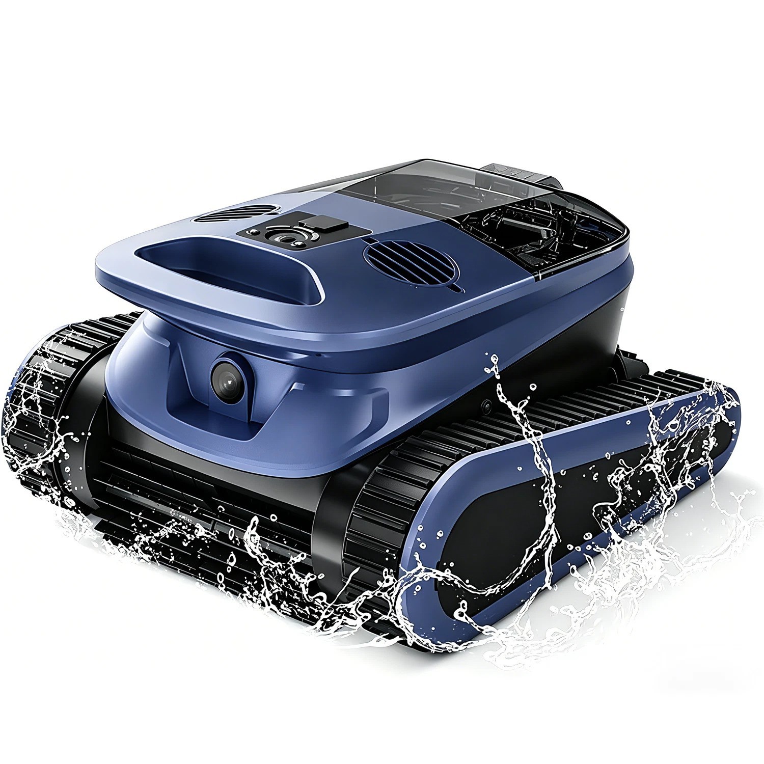 SEAUTO Automatic Robotic Pool Vacuum Cleaner, Wall Climbing 4 Cleaning Modes,APP