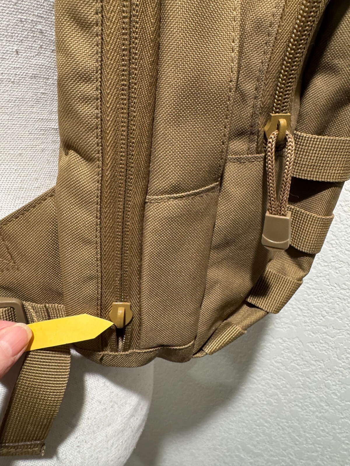 Tactical Hydration Field Pack Tan Color Backpack-No Bladder
