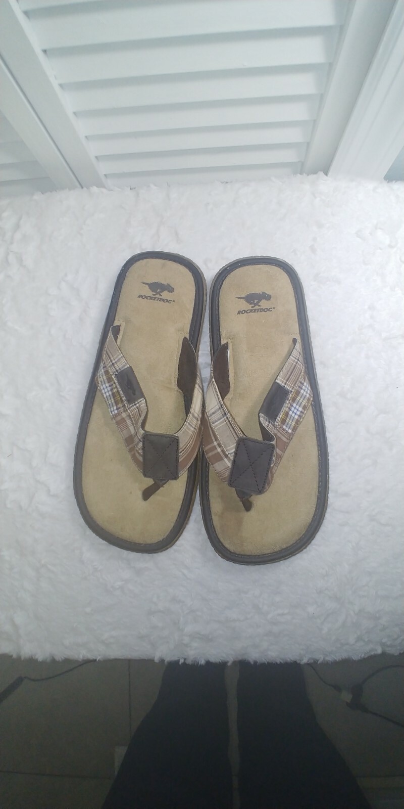 rocketdoc flip flops Sz 11