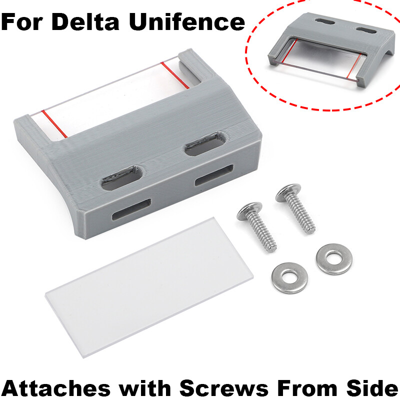 Improved Design For Delta Unifence Cursor Type I - Attaches w/ Screws From Side