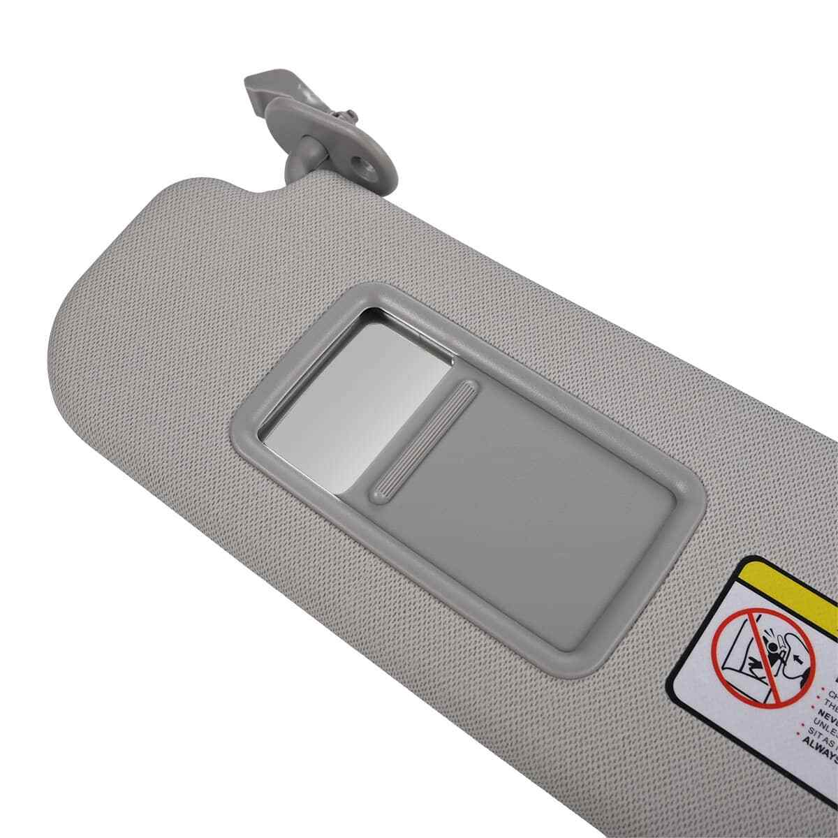 Sun Visor Makeup Mirror Left Grey Driver side Side For Hyundai Elantra MD 11-16