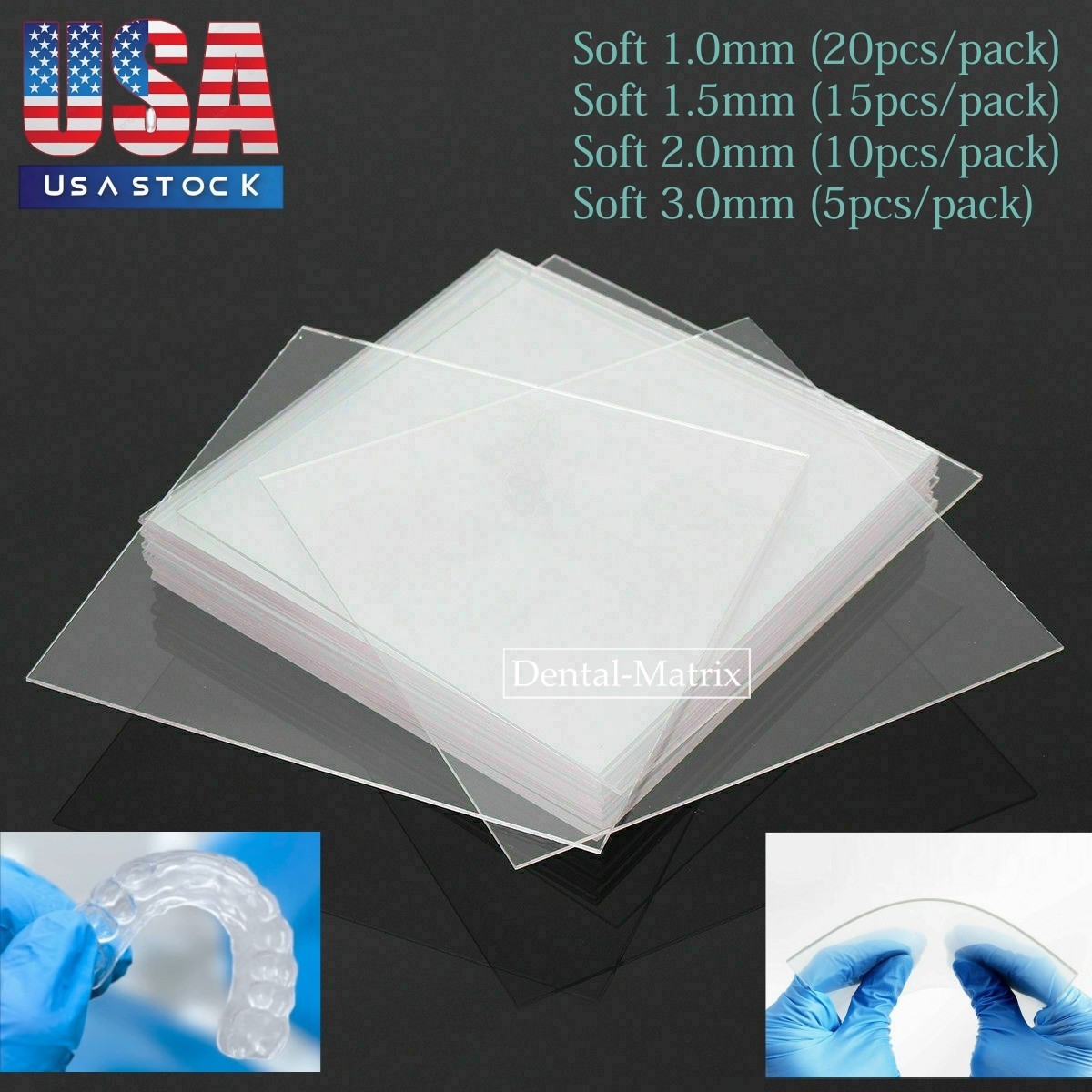Dental Lab Splint Thermoforming Material Orthodontic Splint Vacuum Forming Sheet