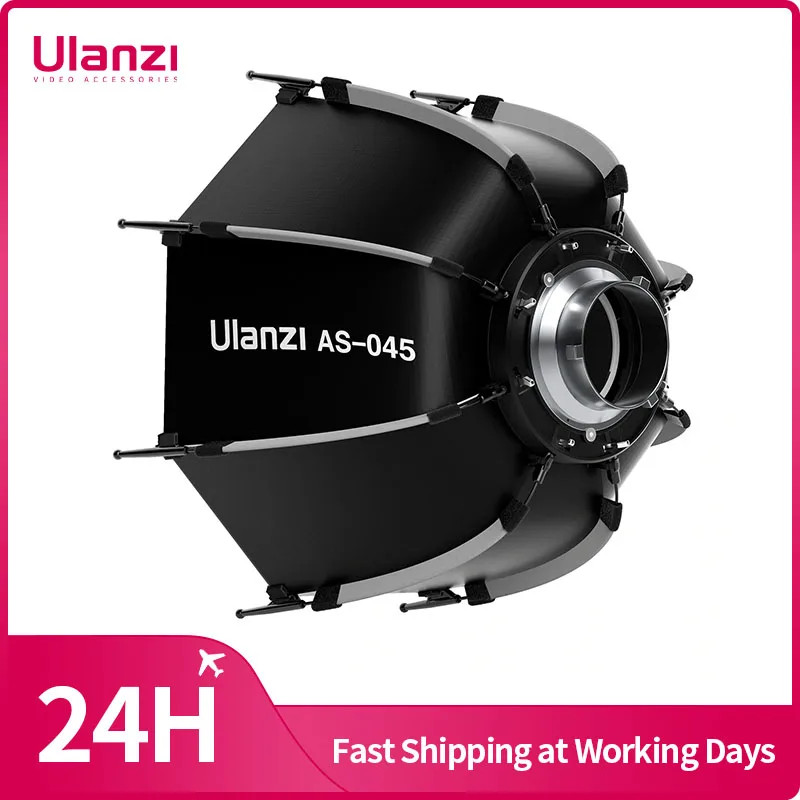 45cm Deep Octagonal Honeycomb Grid Softbox Quick Release Bowens Mount for Bowens