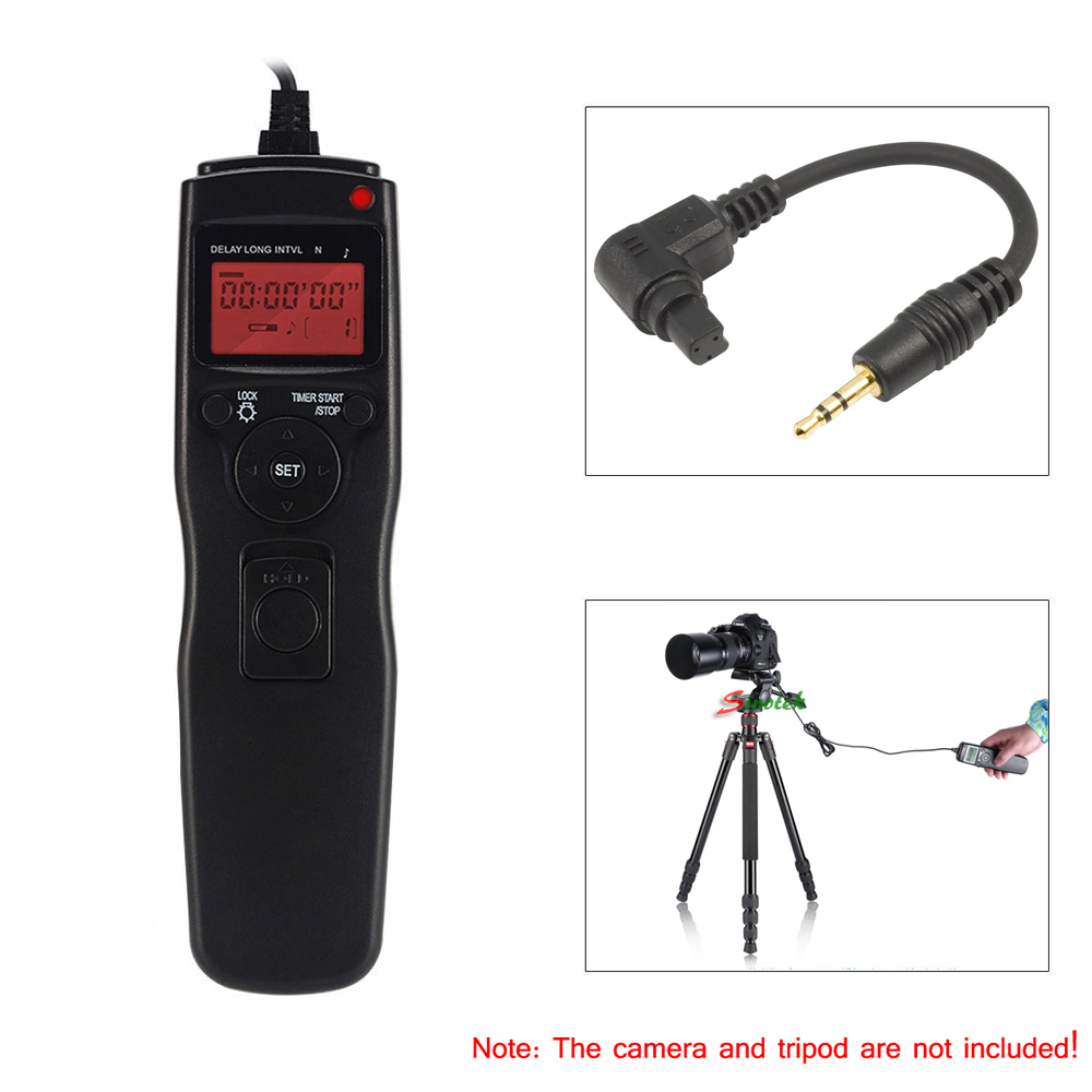 Intervalometer Timer Remote Control Shutter F Canon EOS 50D 40D 30D 20D 7D 5D II