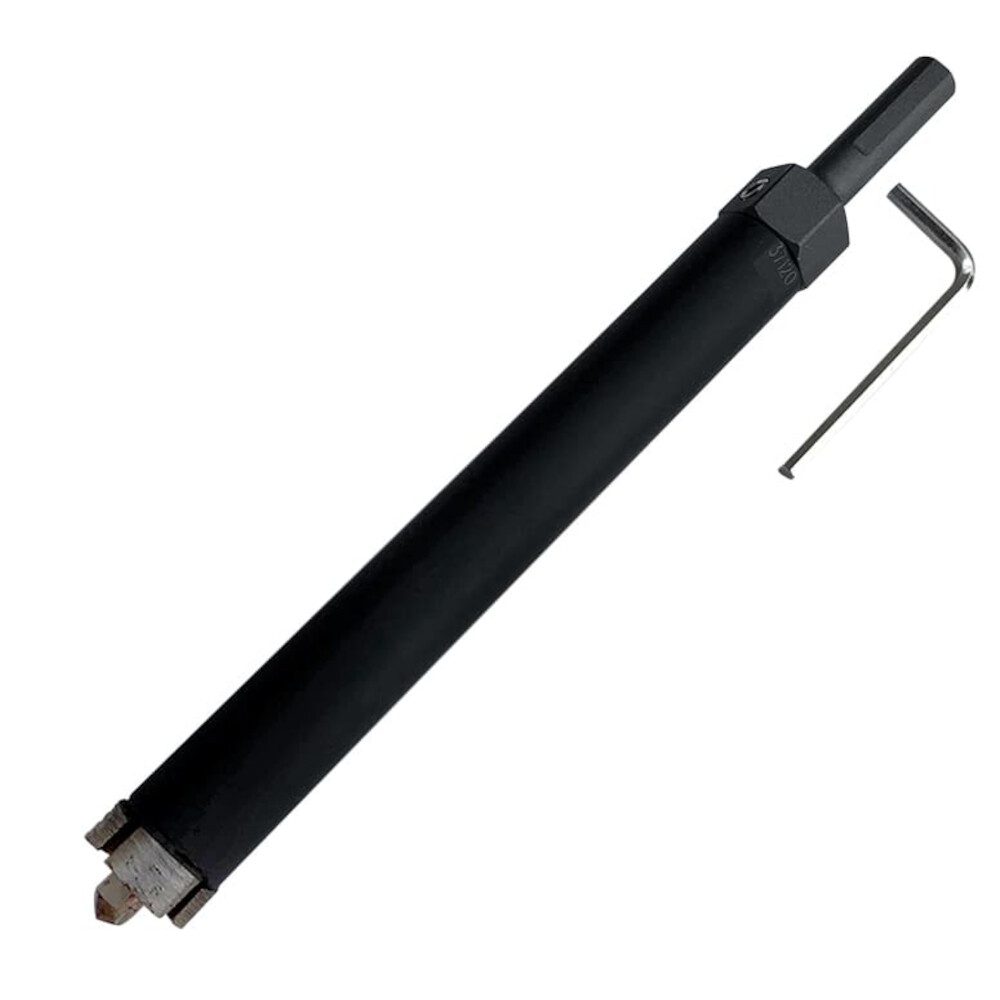 Dry/Wet Multipurpose Core Bit, 6" Drilling Depth, 1/2" Shank Pilot Bit Adapter