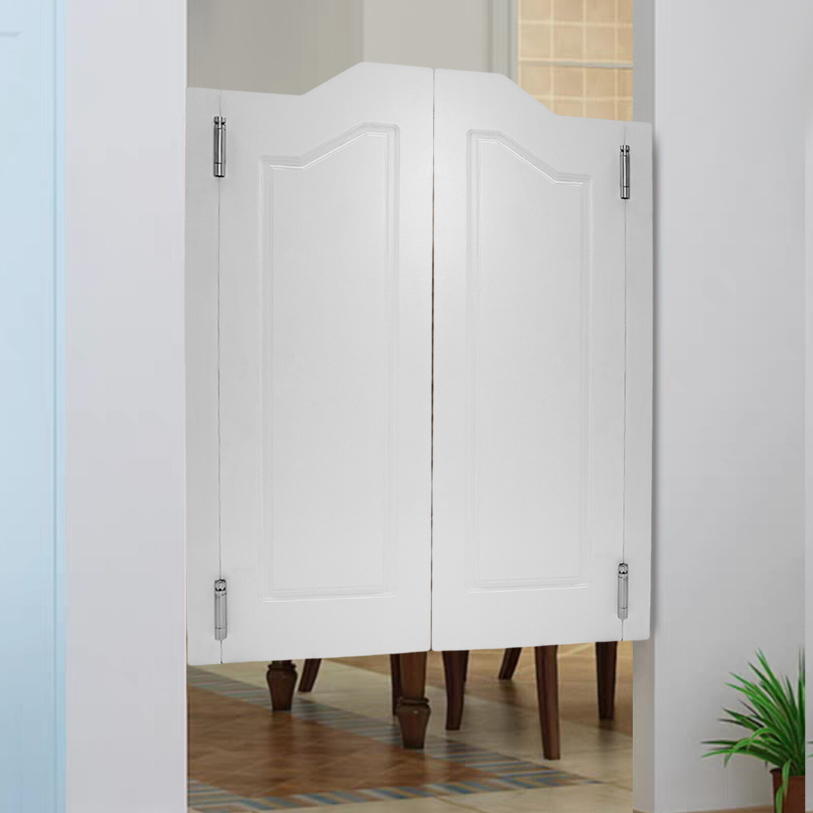 Coffee Doors Half Doors For Doorway Partition Door Wood Counter Doors 1 Pair