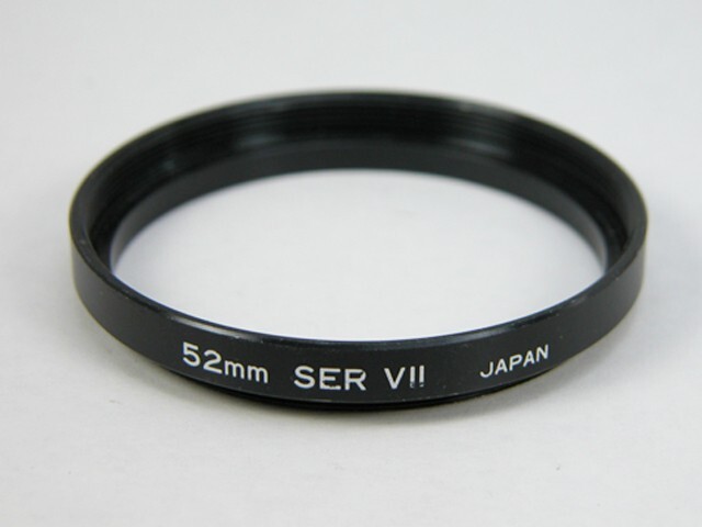 52MM To Series 7 METAL STEP-UP RING For Minolta Canon Nikon Pentax or Other Nice