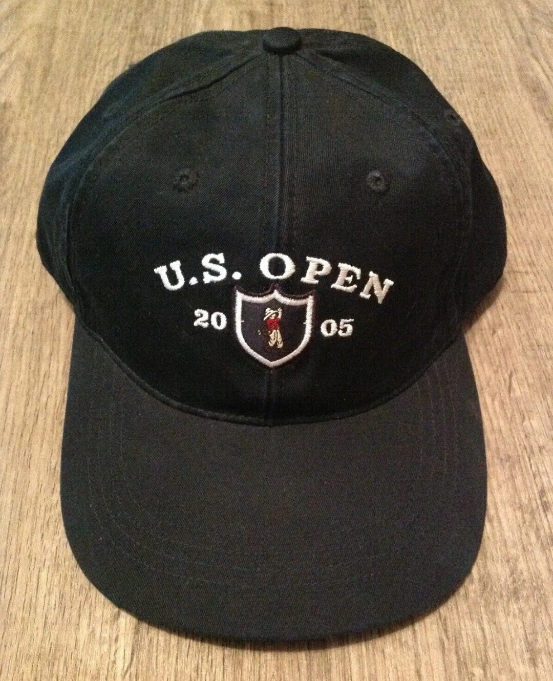2005 US Open Pinehurst No. 2 Putter Boy Adjustable Navy Blue Hat Ahead Brand