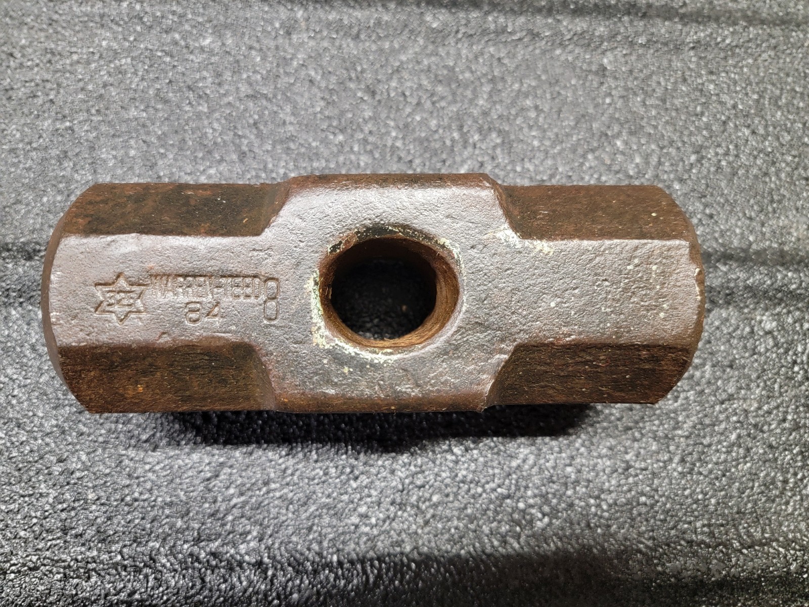 WARREN-TEED Star 325 84 8# Vintage Sledge Hammer head Blacksmith 8 pound