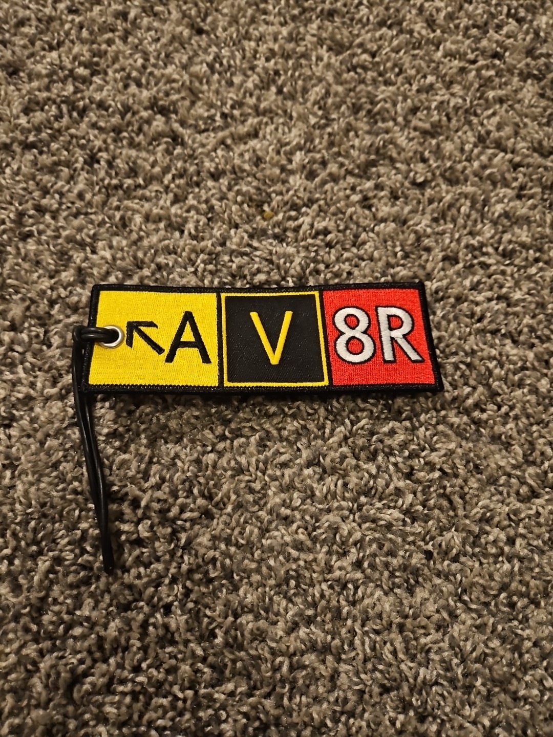 AV8R Taxiway Sign - Cutter Flight Crew Luggage Tag by Pilot Expressions