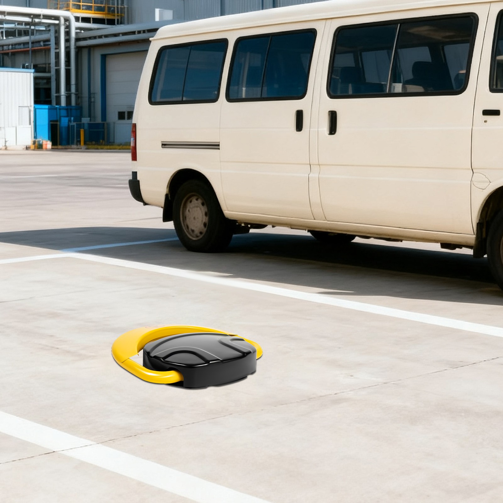 Car Parking Spot Lock Anti-Collision Foldable Barrier Auto Sensor Remote Control