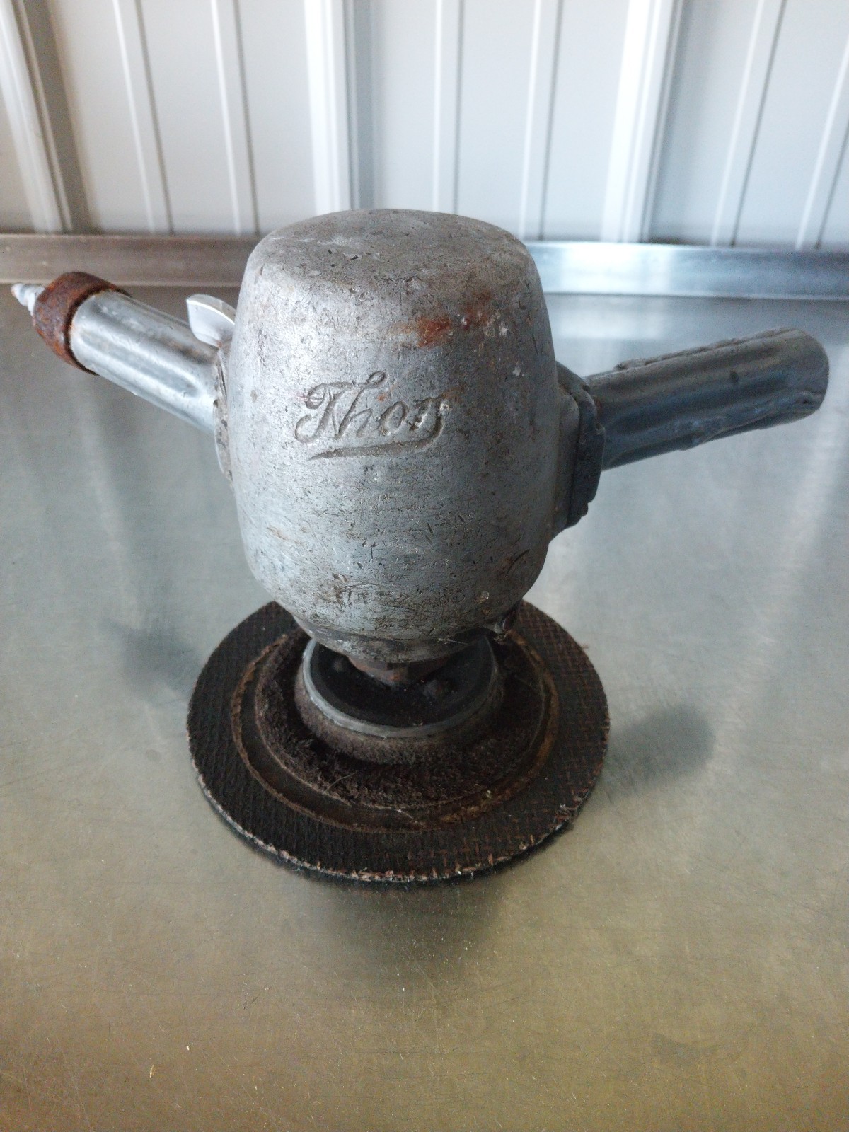 Thor Antique Pneumatic Grinder for Display or Parts Grey in color