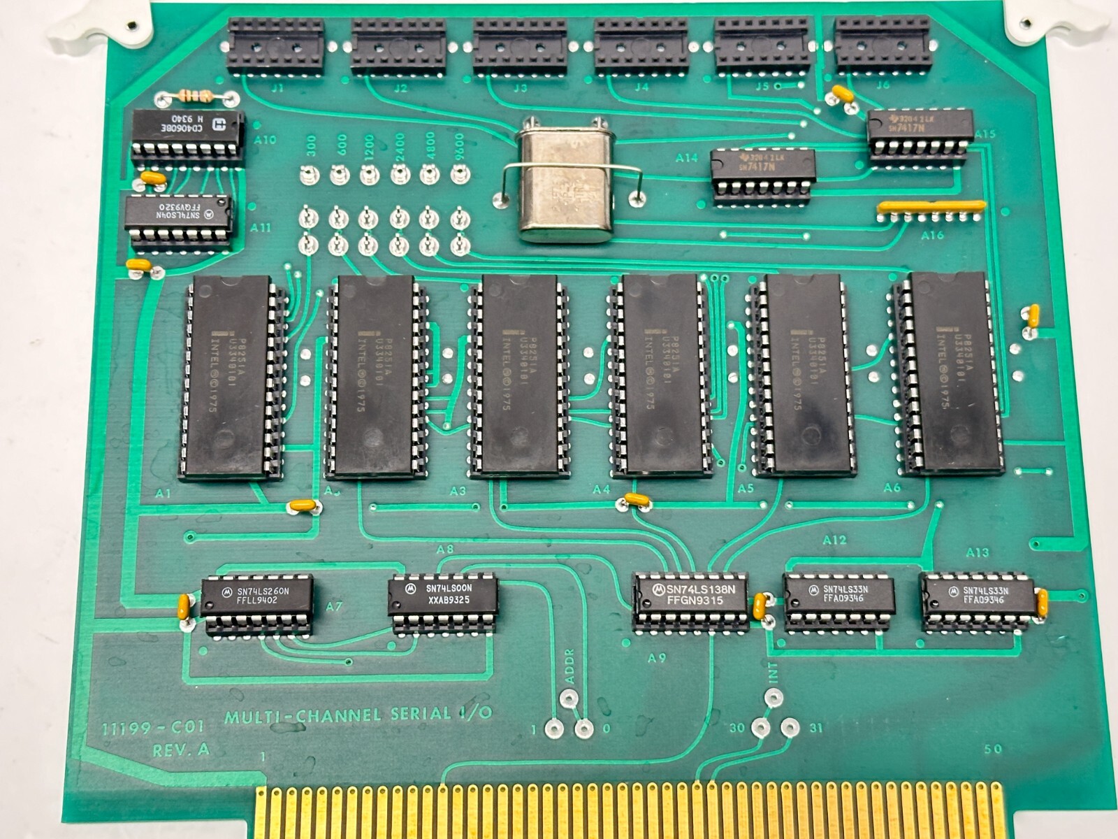 Eberline 11199-C01 Rev A Multi-Channel Serial I/O