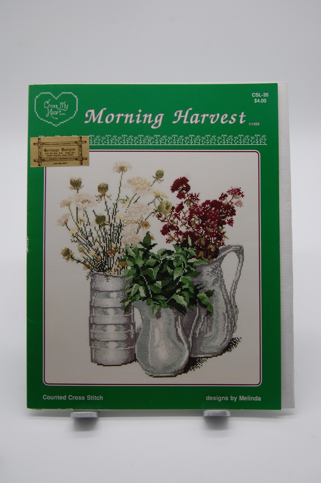 Morning Harvest Cross Stitch Booklet - CSL-35