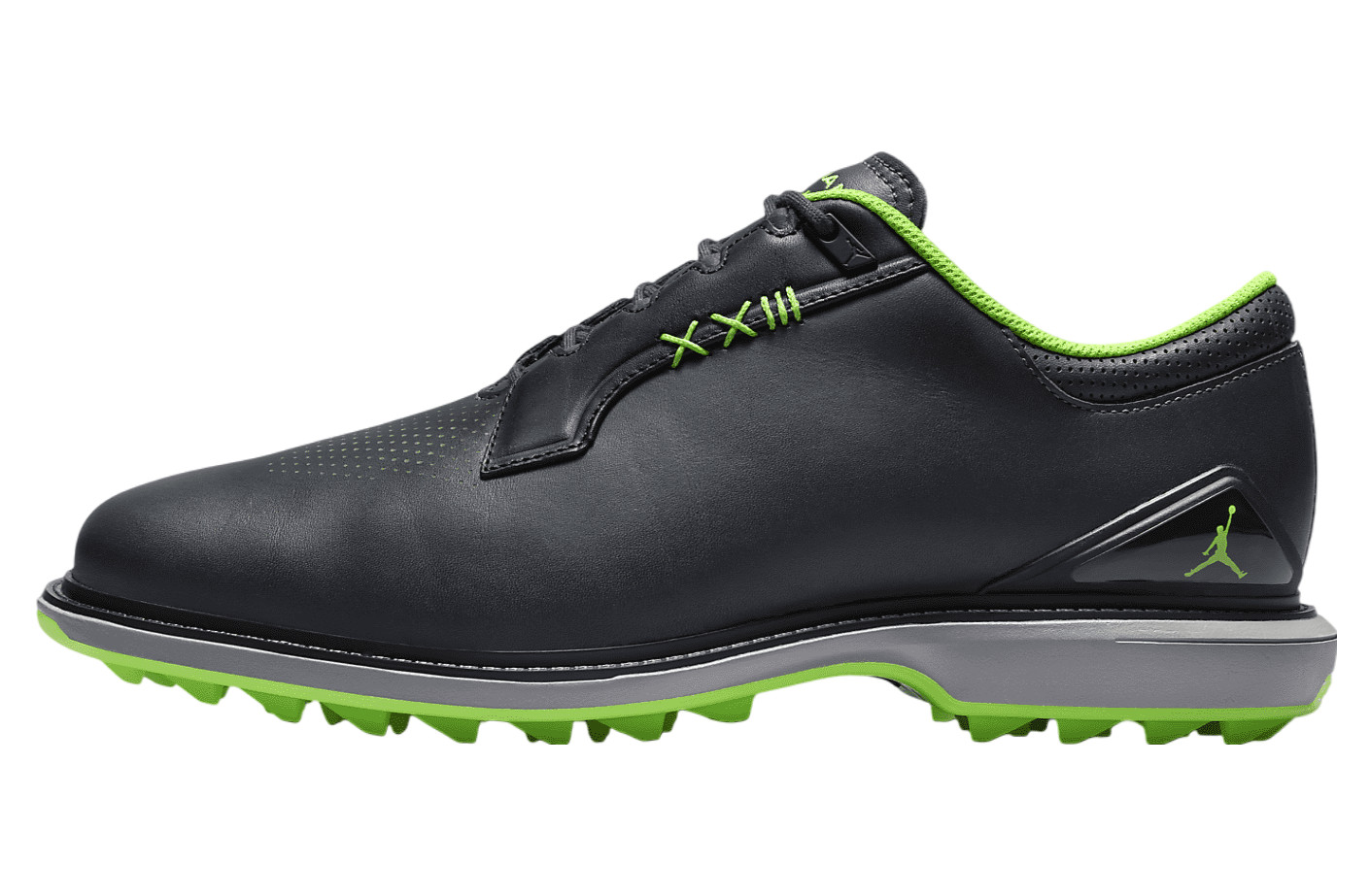 Mens Sizes Nike Air Jordan ADG 5 Spikeless Golf Shoes Black Green FQ7874-002
