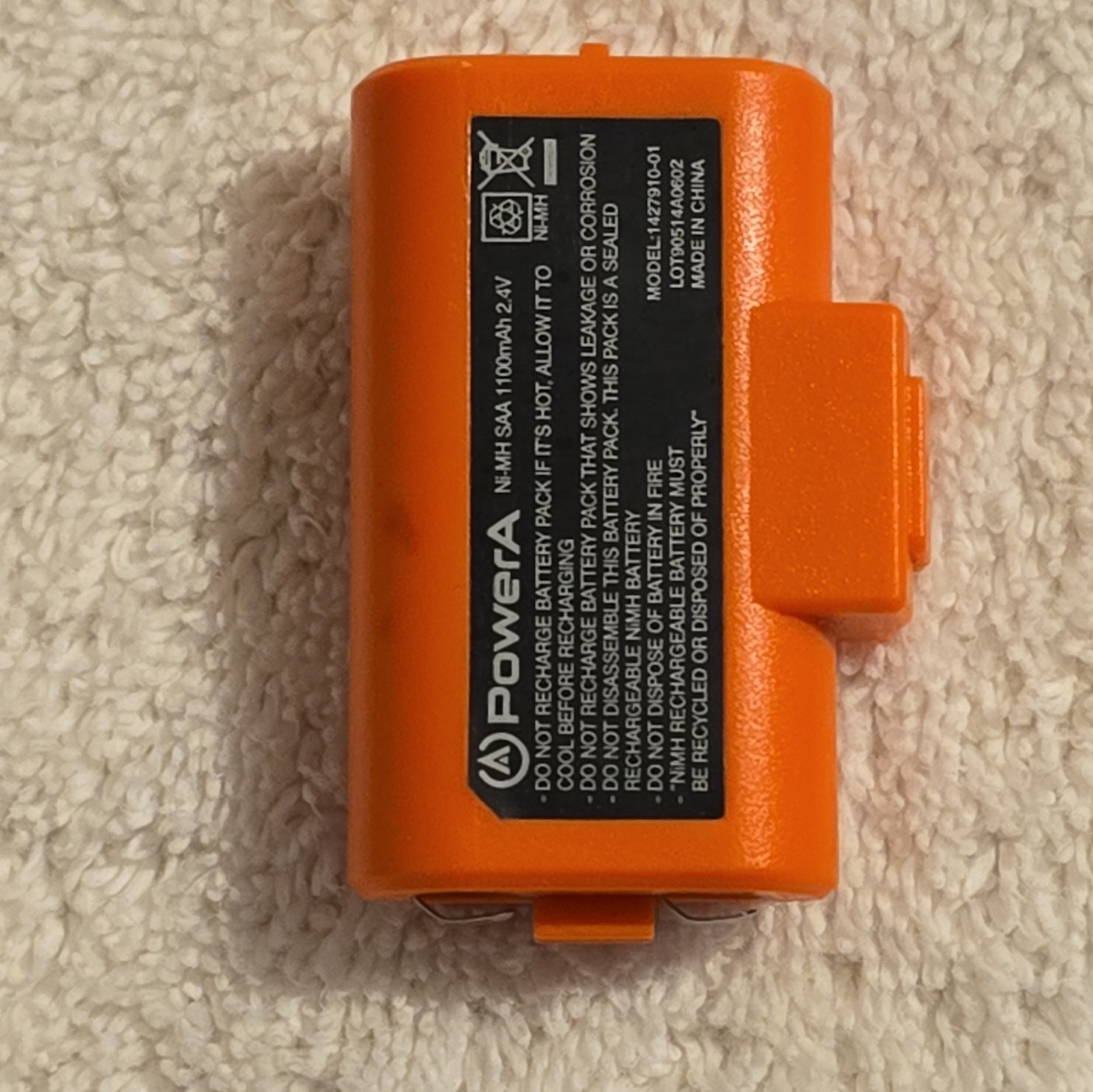 PowerA Play Batteries For Xbox One - 1 Battery Packs Orange