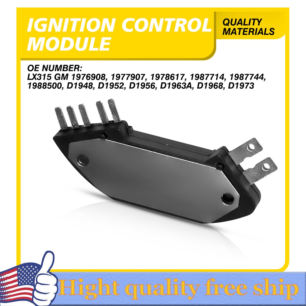 New Ignition Control Module with 1976908 for Motors General LX315 LX357 D1948